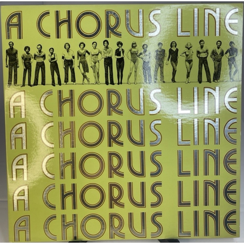 A Chorus Line Original Cast Recording 1975 Columbia 33581 Broadway Vinyl LP 12"